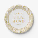 Search for art deco plates Bridal shower