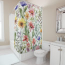 Search for wildflower shower curtains Rustic