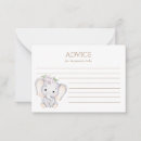 Search for baby shower advice cards Minimalist