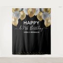Search for 40th birthday backdrops Black