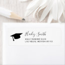 Search for elegant graduation return address labels Minimal