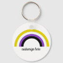Search for pronouns keychains Nonbinary