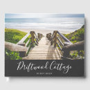 Search for beach house guest books Modern