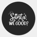 Search for naughty or nice list stickers Make