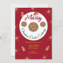 Search for cookie exchange christmas invitations Gingerbread man