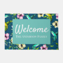 Search for hummingbird flowers doormats Floral