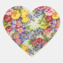 Search for fabric flower stickers Vintage