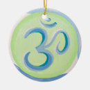 Search for zen christmas decor Om symbol