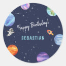 Search for watercolor galaxy stickers Blue