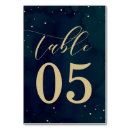 Search for winter wedding table cards Navy blue