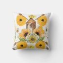 Search for sunflower pillows Bee