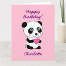 Search for cute panda birthday cards Kids