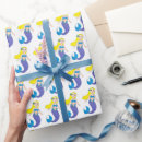 Recherche de sirène papier cadeau Violet