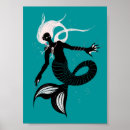 Recherche de sirène gothique posters Mer