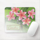 Recherche de fleur tropicale tapis souris Pour elle