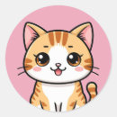 Recherche de de chat tigré autocollants Pour enfants