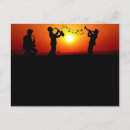 Recherche de jazz band cartes postales Trompette