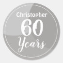 Search for celebrating 60 years stickers Sixty