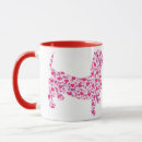 Search for pink doxie mugs Hearts