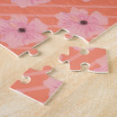 Recherche de rayures roses puzzles Fleurs