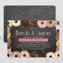 Search for doughnuts and diapers baby shower invitations Gender neutral