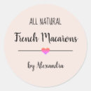 Recherche de macarons autocollants Cuisson