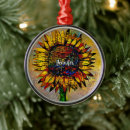 Search for sunflower ornaments Botanical