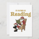 Search for librarian christmas cards Santa