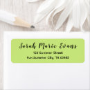 Search for lime return address labels Trendy