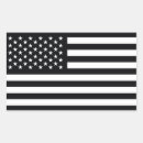 Recherche de drapeau américain noir et blanc autocollants Usa