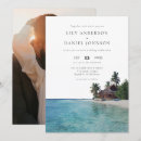 Search for maldives wedding invitations Palm trees