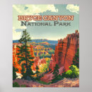 Search for hoodoo posters Bryce canyon