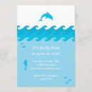 Recherche de dolphin party invitations Piscine