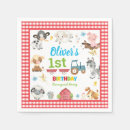 Search for cow and chicken napkins For kids