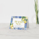 Search for citrus thank you cards Amalfi