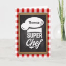 Recherche de chef congratulations cards École culinaire