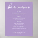Recherche de affiche mariage menus Minimaliste