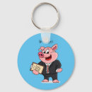 Search for funny pig keychains Piggy