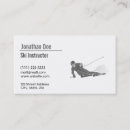 Search for ski instructor business cards Sport