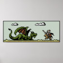 Search for vintage knight posters Dragon
