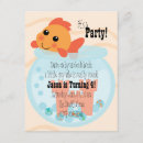 Search for goldfish invitations Water