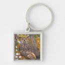 Search for horned keychains Owl