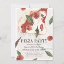 Search for pizza party invitations Red