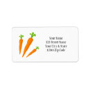 Search for vegetables return address labels Vegetarian