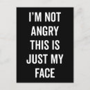 Recherche de colère cartes postales Drôle