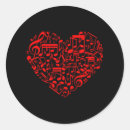 Search for musical valentine stickers Lovers