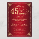 Search for red damask wedding invitations Elegant