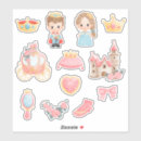 Search for prince or princess stickers Girl