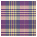 Search for gold and purple fabric Tartan