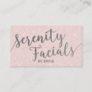 Search for facial business cards Elegant